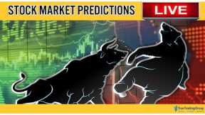 DON’T DO THIS ALONE! This Week’s HUGE STOCK MARKET PREDICTIONS & How to Make Money Trading LIVE!