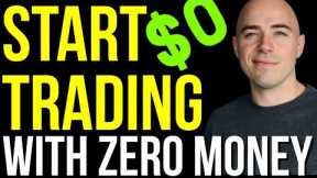 Small Forex Account Day Trade with NO Money ZERO RISK DAY TRADING
