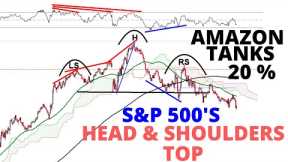 Amazon Stock Market CRASH: S&P 500 Forms A H&S Top Pattern Pre-AMZN Earning Disaster & PCE Inflation