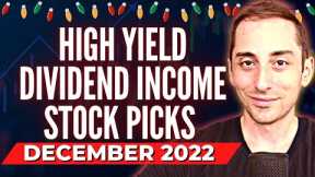 December 2022: High Yield Dividend Stock Picks & Stock Market Commentary | Ep.33