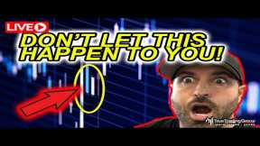 AVOIDABLE If You’re Trading or Investing in The Stock Market Don’t Let This Happen To You - LIVE!