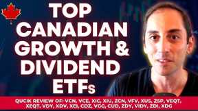 TOP Growth & Dividend ETFs on the Canadian Stock Market (TSX)