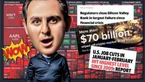 Don’t Panic! Stock Market Plunges as SVB Collapses+20 more bank failures to come| Stock Market Crash