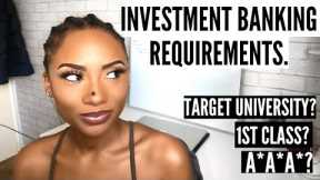 Tips on Getting Into Investment Banking | The Typical Candidate Profile