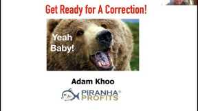 Get Ready for a Stock Market Correction