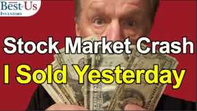 Stock Market Is Screaming Sell - Sell What?