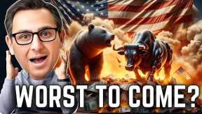 Stock Market CRASH Today!  Stocks Fall - Will It Get Worse?