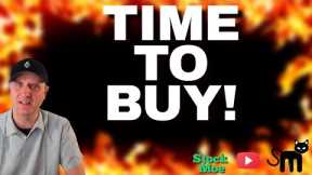 ✅TIME TO BUY?!  STOCK MARKET BULL RUN ABOUT TO COMMENCE?