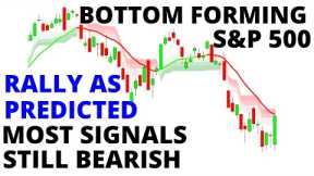 Stock Market CRASH: S&P500 Short Term Bottom Likely Forming -Inverse H&S Bottom or 3 Drives to a Low