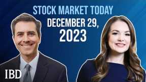 Nasdaq Caps Best Year Since 2003; Nvidia, MercadoLibre, Celsius Setting Up | Stock Market Today