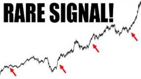 A Once In a Lifetime Stock Market Event is Here.