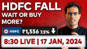 Markets to FALL further? A discussion on today's stock market fall