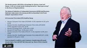 CPI comes in much higher than forecast...Ira’s Morning Flash Video for 2 13 2024