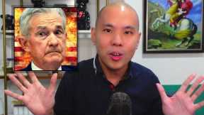 Fed Bombshell Rate Cut CANCELLED, Reverse Crash UP, Major Bank Failure Risk