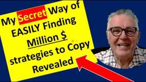 A Successful Forex Investor Spills His Guts. Find Profitable Strategies & Then Double the gains. 2.