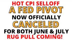 Stock Market CRASH:  Hot CPI Selloff - URGENT UPDATE!