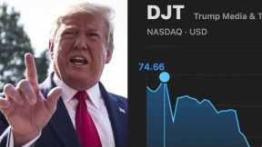 Trump BEGS Fans To Invest In Truth Social As Stock Plummets
