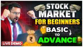 Share Market Basics For Beginners: Buy Your FIRST SHARE [LIVE DEMO] | Stock Market in Hindi