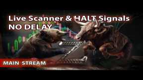 🌊Live Scanner and Day Trade Ideas, NO DELAY. Morning Gappers Momentum and Halt Scanner 05/06/2024