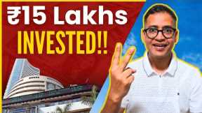 Where did I invest 15 LAKHs? | Is the Market Set for BIG BULL Run? | Rahul Jain Analysis  #profit