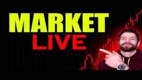🔴GOLDMAN SACHS AND BLACKROCK EARNINGS! STOCK MARKET NEWS! LIVE TRADING!