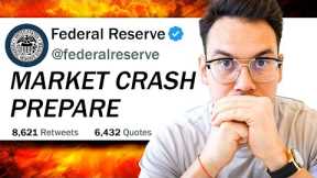 WARNING! 2025 STOCK MARKET CRASH IS HERE!! (Preparation Plan)