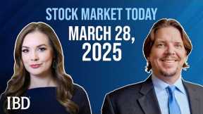Stocks Plunge Ahead Of Big Tariff Week; Primo, Abbott, Welltower In Focus | Stock Market Today