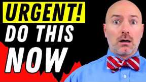 Urgent! 2025 Stock Market Crash Playbook ‼️