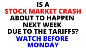 Stock Market CRASH - The Market Hates Uncertainty - Could the Tariffs Mark a Bottom & Rally of Hope?