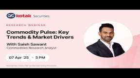 🔔 Commodity Pulse: Key Trends & Market Drivers
