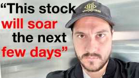 This Stock will Skyrocket Starting tomorrow afternoon‼️