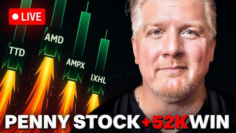 Penny Stock +52k WIN 🚀 +AI Rockets