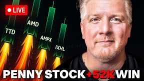 Penny Stock +52k WIN 🚀 +AI Rockets