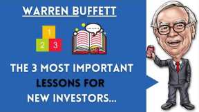 Warren Buffett: 3 Stock Market Tips for Beginner Investors!