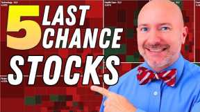 5 Stocks I’m Buying in the NEW Stock Market Crash