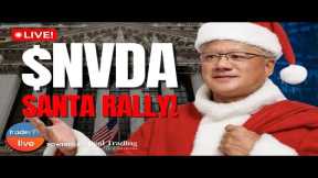 Intel CRASHES @NVIDIA  +3% 🚨 Stock Market Early Close & Santa Claus Rally | LIVE Trading