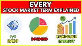 Every Stock Market Terms Explained: A Beginner's Guide