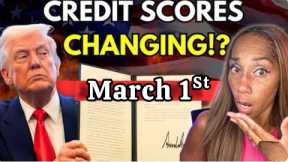 Trump Just Changed Credit Scores - This Takes Effect March 1!
