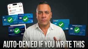 5 Things to Never Write on a Business Credit Application