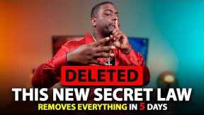 Breaking 🚨  This New Law Makes The Credit Bureaus Remove Everything In 4 Days!