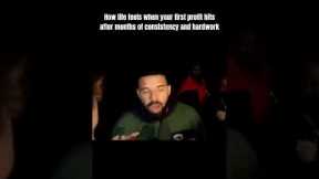 How I Felt After My First Real Commodity Trade