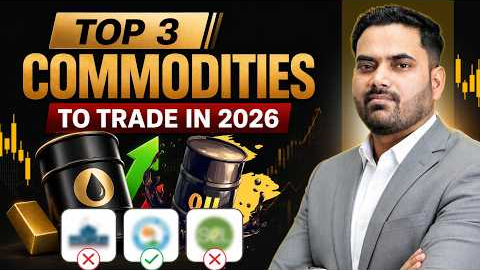 Top 3 Commodities to Trade in 2026 | Crude Oil, Gold & Silver Strategy | Trade for Sure